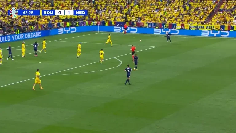 România - Olanda | Minutul 64: GOL anulat Olanda!