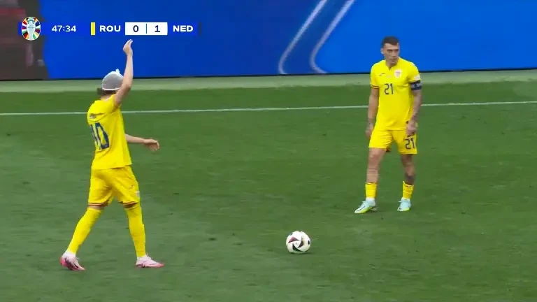 România - Olanda | Minutul 48: Ocazie România!