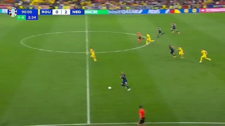 România - Olanda | Minutul 93: GOL Malen