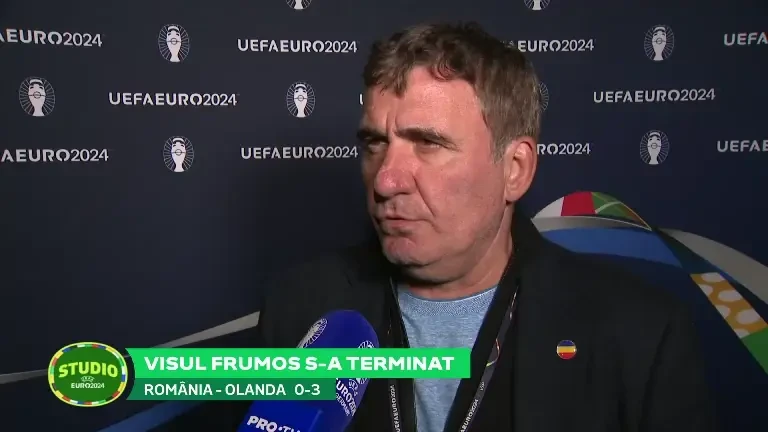 Reacția lui Gică Hagi, după România - Olanda 0-3