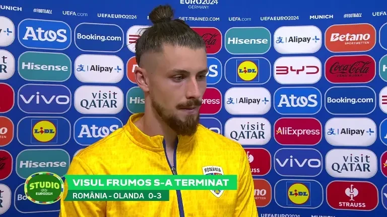 Radu Drăgușin, după România - Olanda 0-3