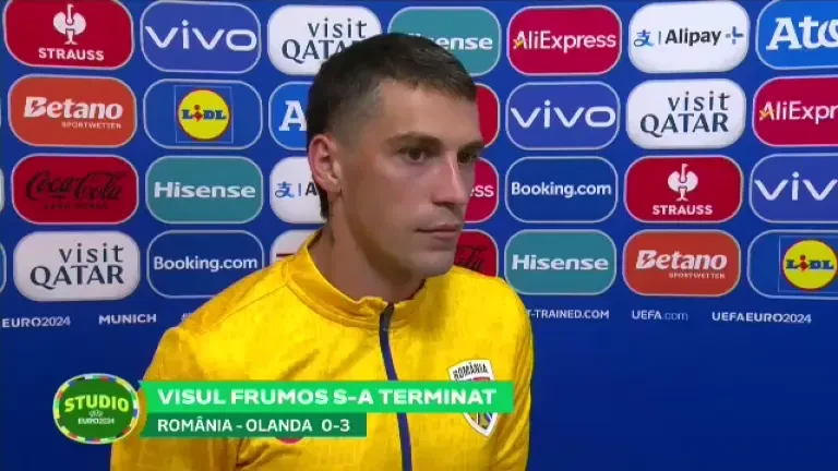 Nicolae Stanciu, reacție după România - Olanda (02.07.2024)