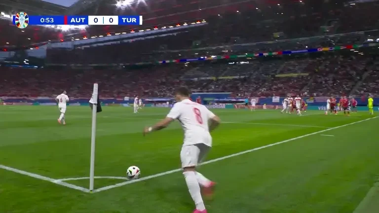 Turcia - Austria, Pro TV și VOYO: GOL Turcia, minutul 2