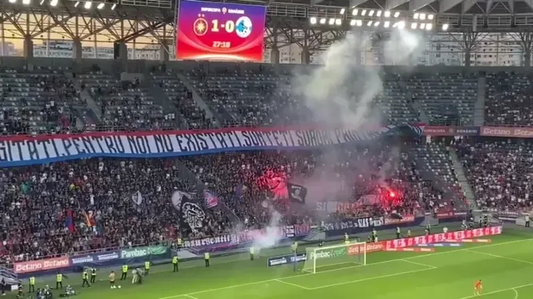 Supercupa României s-a jucat pe stadionul din Ghencea