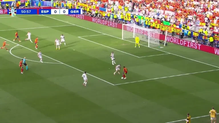 Spania - Germania (min.51) Gol Spania