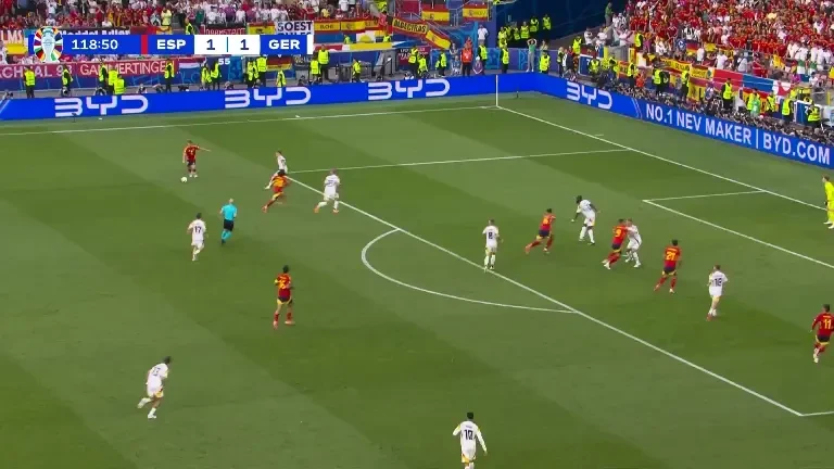 Spania - Germania (min.119) Gol Spania