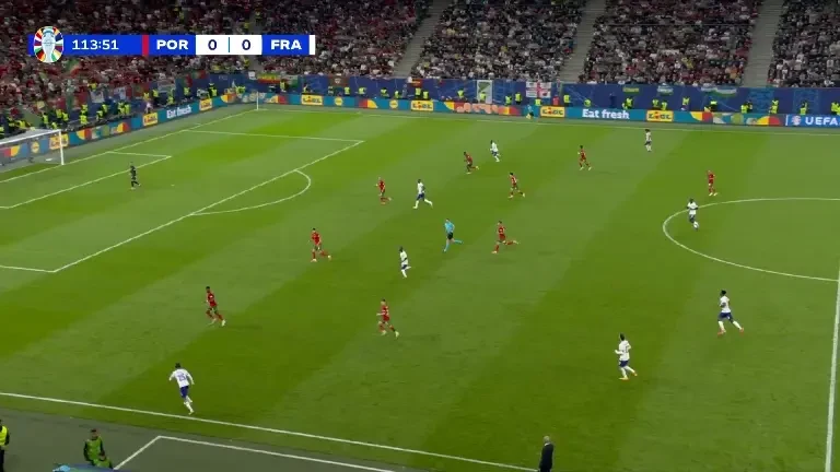 Portugalia - Franța (Min. 115): Ocazie Barcola