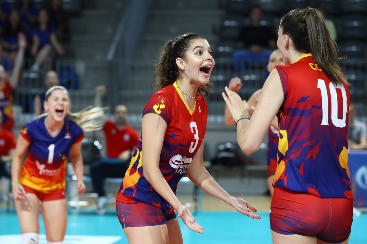 ”Ce seară minunată, luptăm pentru semifinale”! Naționala de fete Under 18 a României, a treia victorie la EURO, cu Bianca Cucu fantastică_17