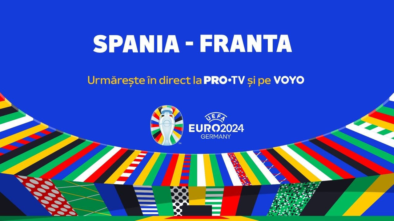 Spania - Franța, live online la EURO 2024. Cum poți vedea online semifinala de astăzi de la Campionatul European