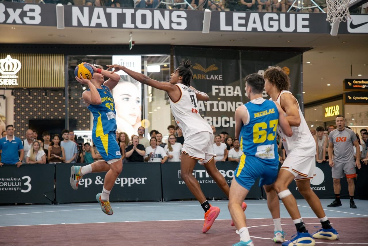Spiritul Euro 2024 și la meciurile de baschet: A fost atmosferă incendiară în ParkLake Shopping Center la meciurile României din Liga Națiunilor la 3x3_4