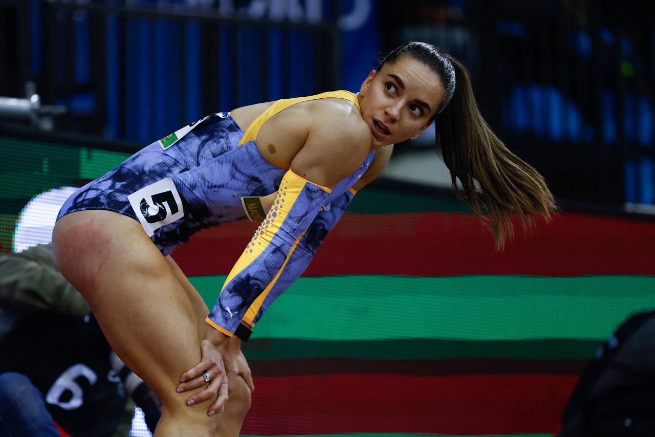 Andrea Miklos, frumoasa sprinteră din Ovalul Magic. 