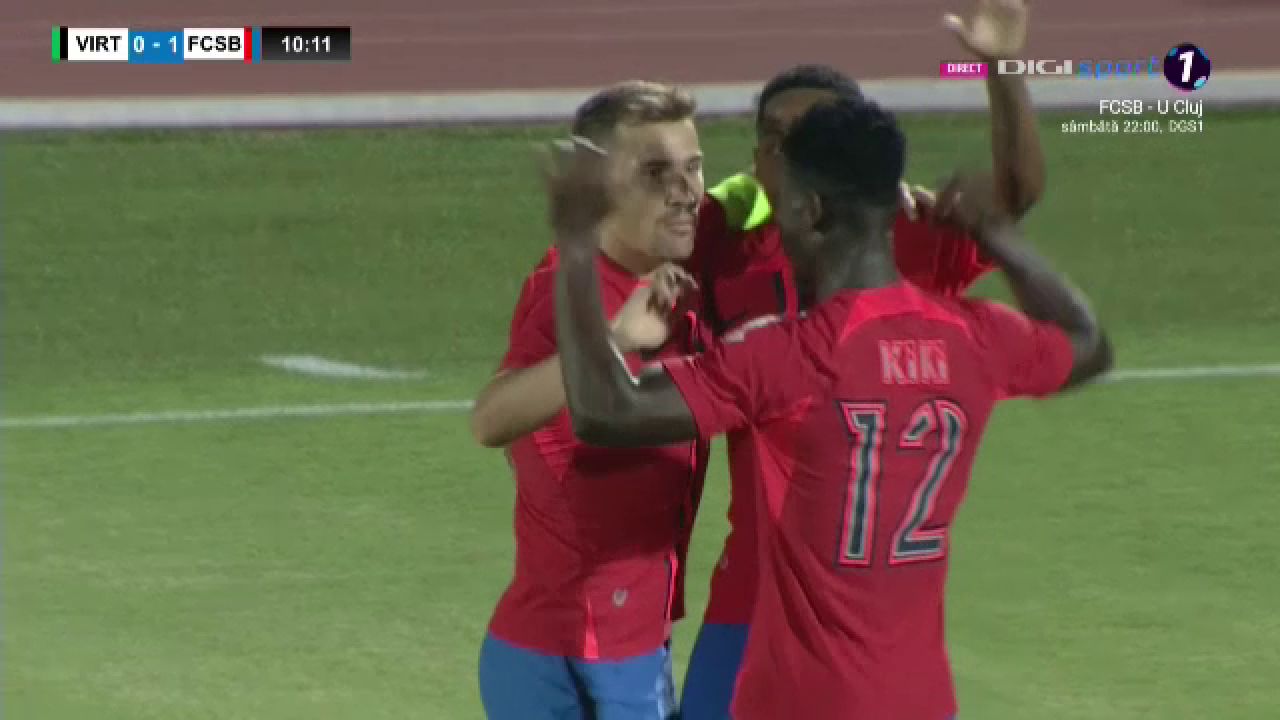 Să vină Maccabi! FCSB a măcelărit-o pe Virtus și e deja cu gândul la turul doi _17