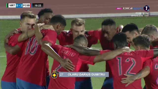 Să vină Maccabi! FCSB a măcelărit-o pe Virtus și e deja cu gândul la turul doi _24