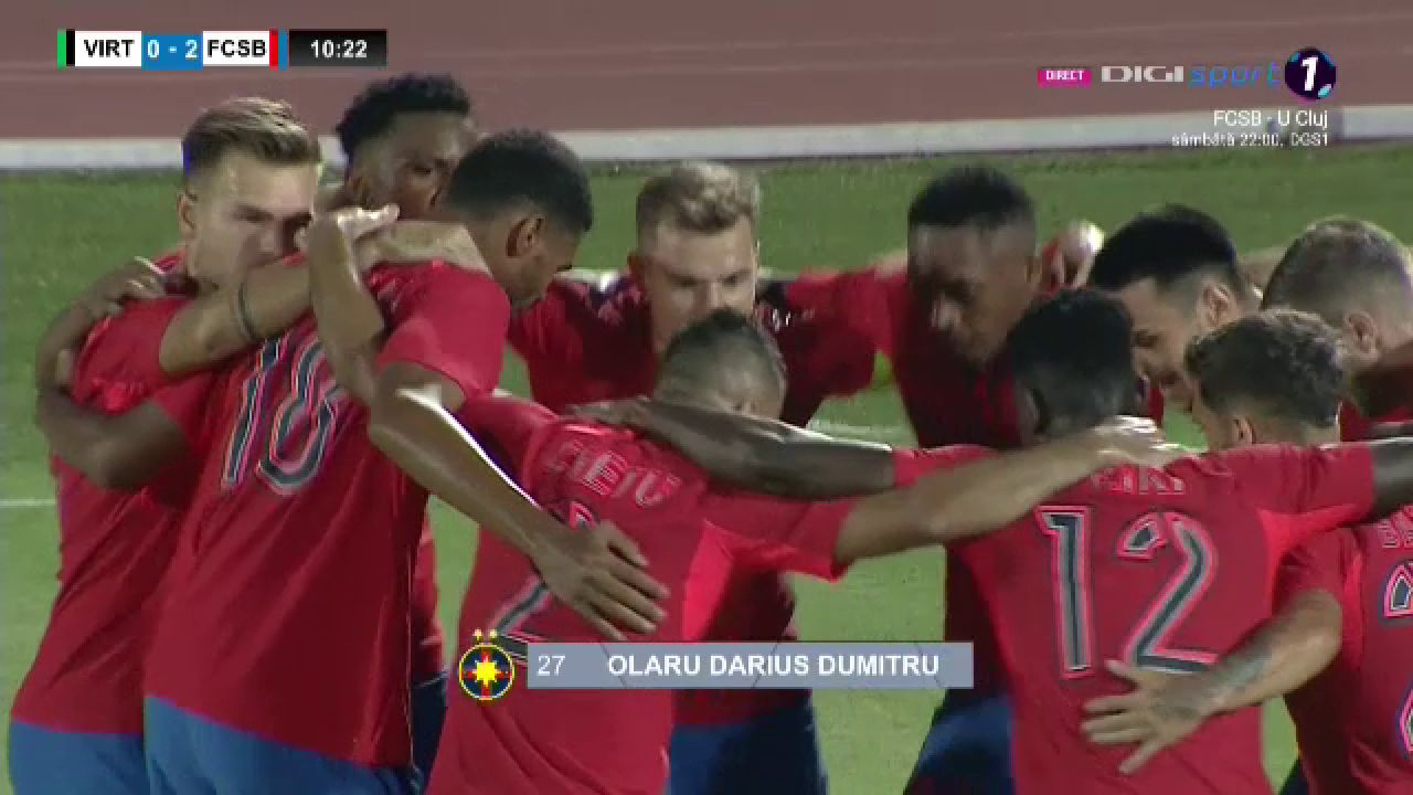 Să vină Maccabi! FCSB a măcelărit-o pe Virtus și e deja cu gândul la turul doi _24
