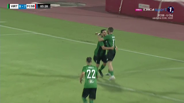 Cum au reacționat jucătorii lui Virtus după ce au dat golul de onoare în meciul cu FCSB! Piovaccari a dat tonul ”sărbătorii”_3