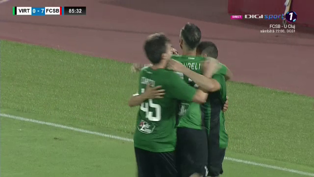 Cum au reacționat jucătorii lui Virtus după ce au dat golul de onoare în meciul cu FCSB! Piovaccari a dat tonul ”sărbătorii”_10