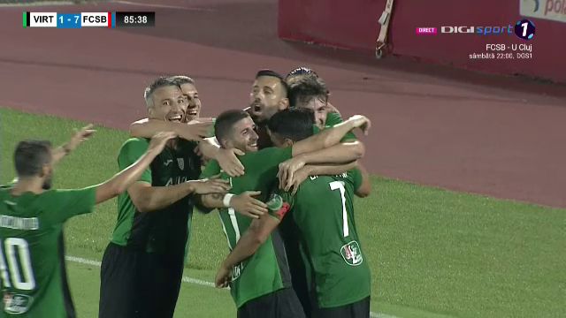 Cum au reacționat jucătorii lui Virtus după ce au dat golul de onoare în meciul cu FCSB! Piovaccari a dat tonul ”sărbătorii”_20