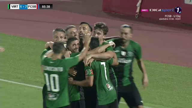 Cum au reacționat jucătorii lui Virtus după ce au dat golul de onoare în meciul cu FCSB! Piovaccari a dat tonul ”sărbătorii”_21