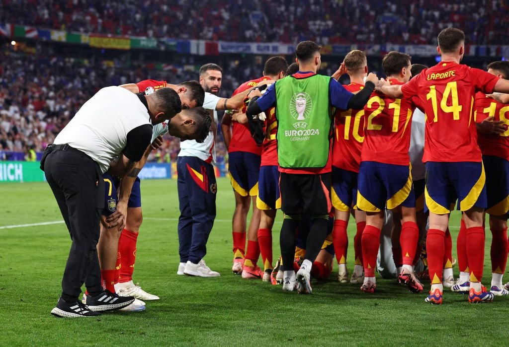 Teribil! Vestea primită de Alvaro Morata după accidentarea stupidă de dinaintea finalei EURO 2024_7