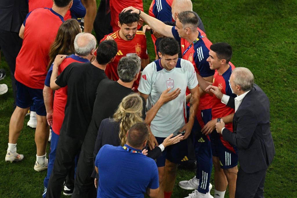 Teribil! Vestea primită de Alvaro Morata după accidentarea stupidă de dinaintea finalei EURO 2024_9