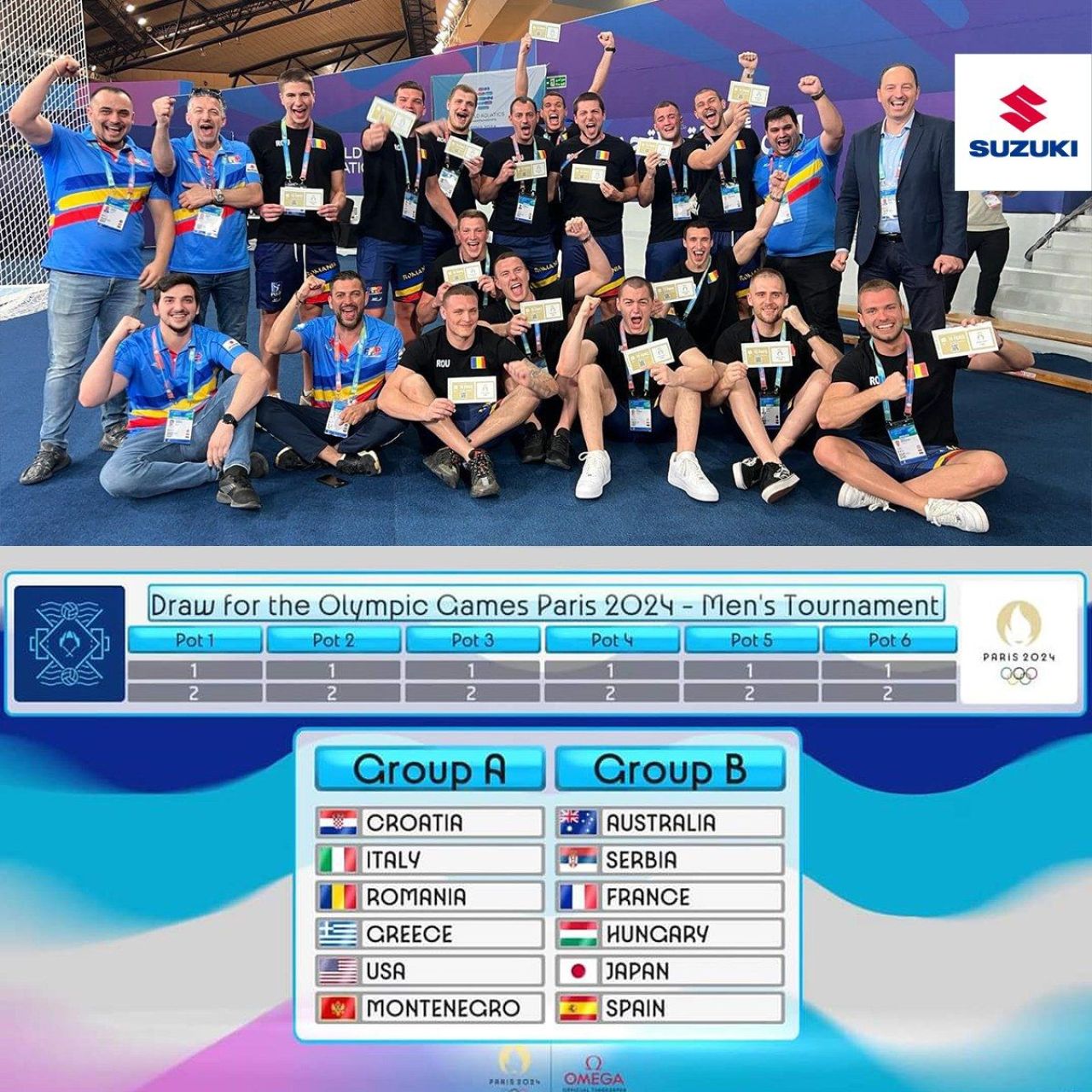 Lotul naționalei de polo a României pentru Jocurile Olimpice! Este singura noastră echipă națională calificată la Paris_18