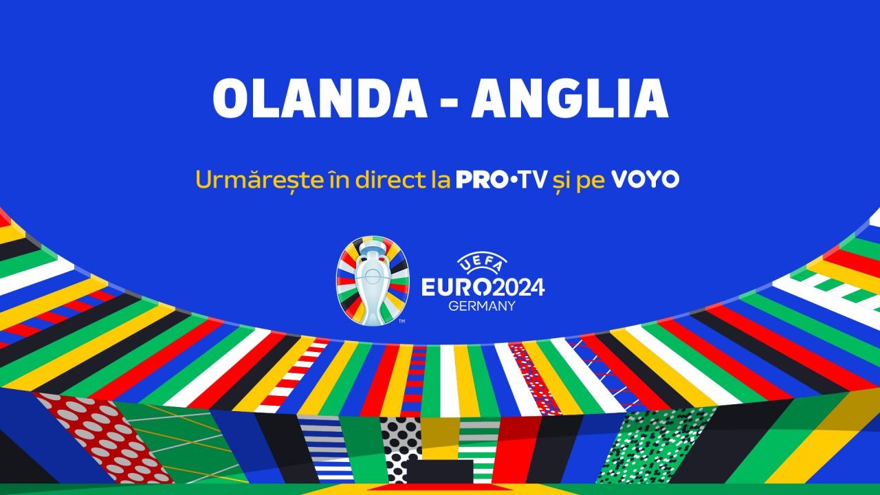 Olanda &ndash; Anglia live online la EURO 2024. Unde poți vedea a doua semifinală de la Campionatul European