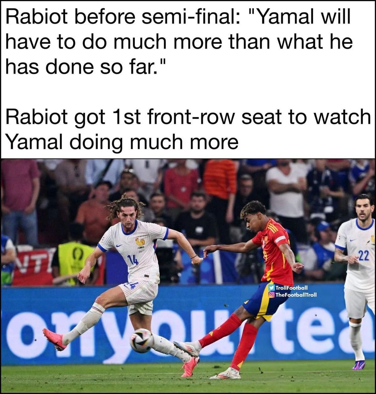 Lamine Yamal, erou, Kylian Mbappe, ”victimă”! Meme-urile apărute după eliminarea Franței de la EURO 2024_2