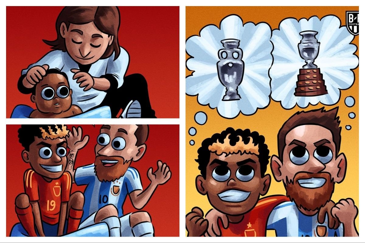 Lamine Yamal, erou, Kylian Mbappe, ”victimă”! Meme-urile apărute după eliminarea Franței de la EURO 2024_14