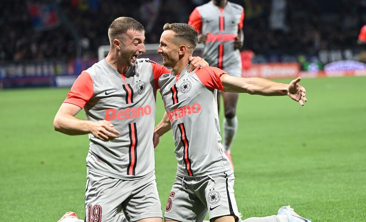 Surprize &icirc;n echipa lui FCSB pentru meciul cu U Cluj! Chiricheș, Băluță și Miculescu, pe bancă