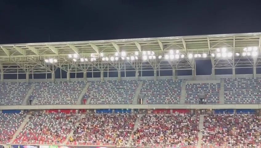 Într-o seară toridă de vară, în Ghencea bate vântul! Cum arată tribunele la FCSB - ”U” Cluj_4