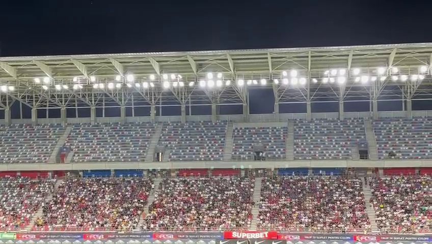 Într-o seară toridă de vară, în Ghencea bate vântul! Cum arată tribunele la FCSB - ”U” Cluj_8