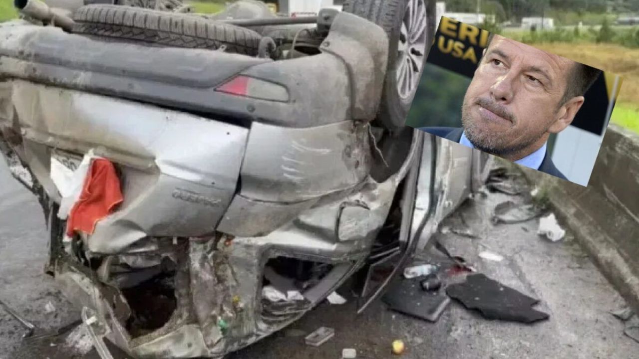 Dunga, fostul selecționer al Braziliei, rănit grav într-un accident rutier. Soția era alături de el în mașină_1