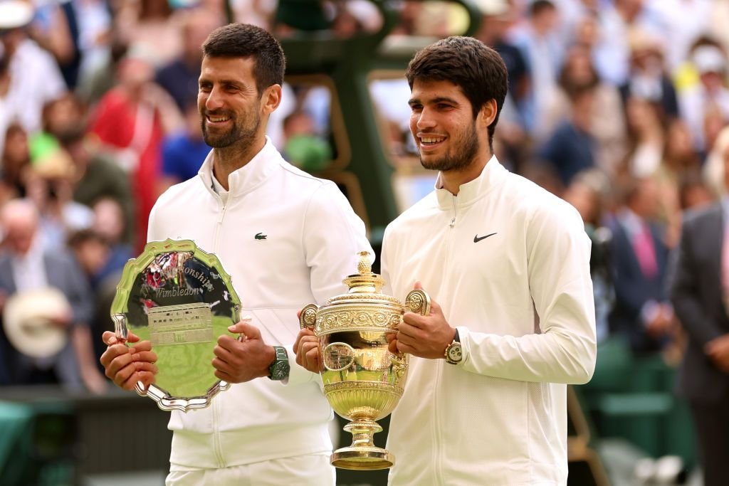 Alcaraz îl surclasează pe Djokovic în finala Wimbledon 2024 și face „dubla Paris - Londra”_29