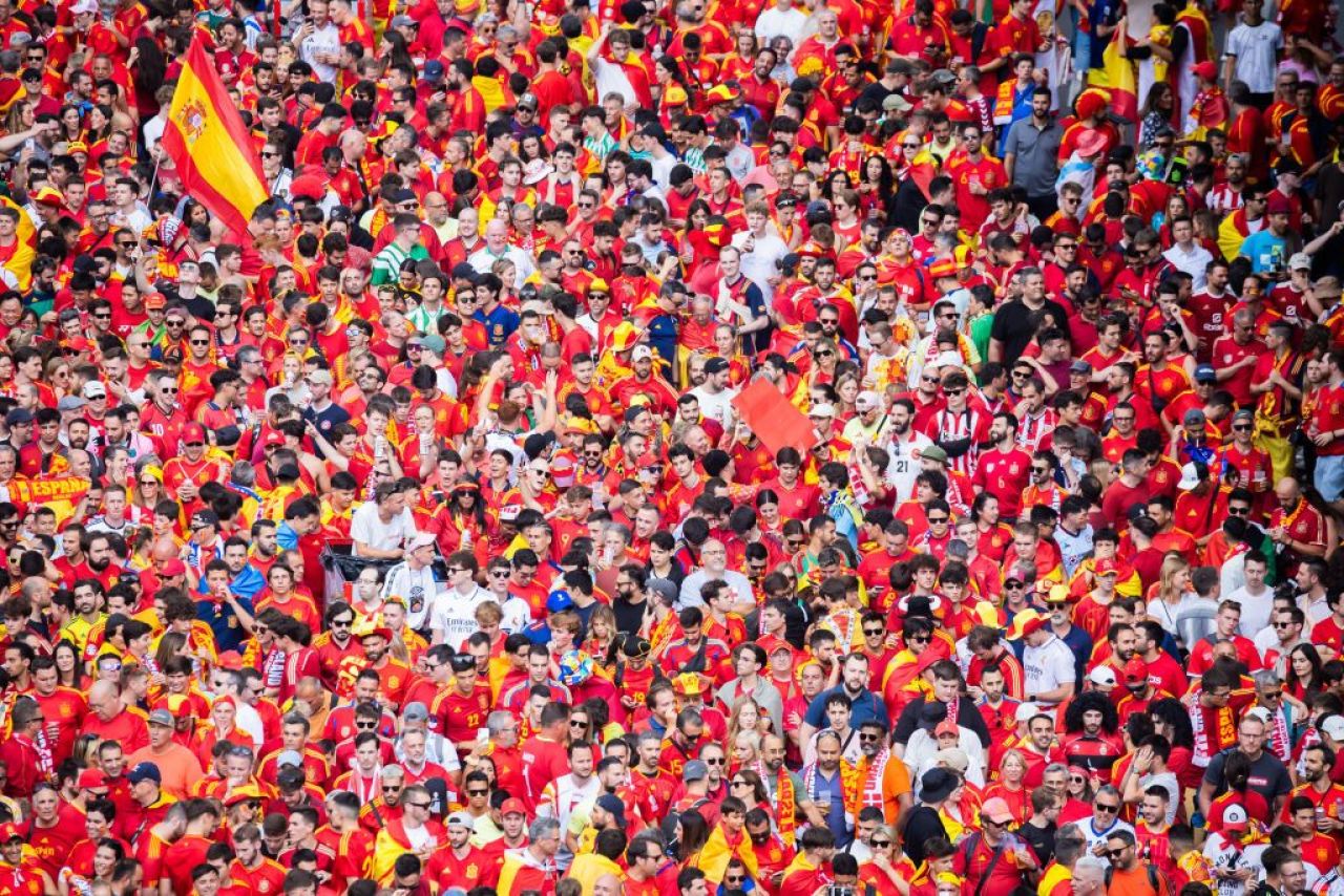 Berlinul a fost luat cu asalt de fani, înainte de finala de la EURO 2024. Spania - Anglia e de la 22:00 pe PRO TV și VOYO_5