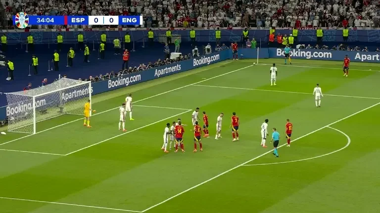 Spania - Anglia (min.35) Spaniolii cer penalty