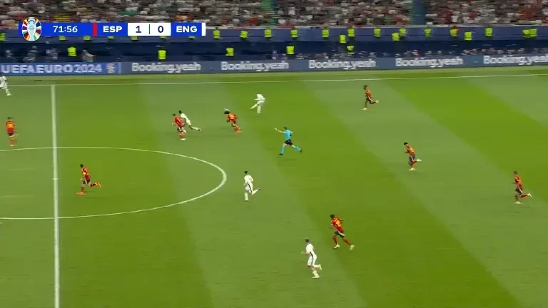 Spania - Anglia (min. 73) Gol Anglia