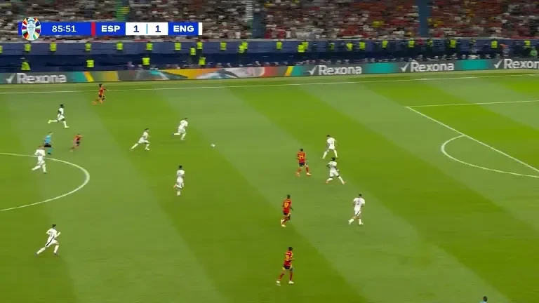 Spania - Anglia (min.86) Gol Spania