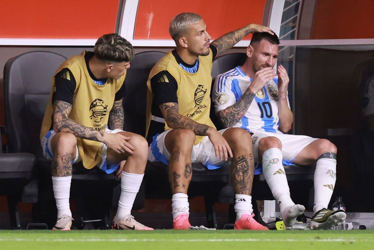 Imagini emoționante! Lionel Messi a ieșit în lacrimi de pe teren, în finala Copa America, din cauza unei accidentări _6