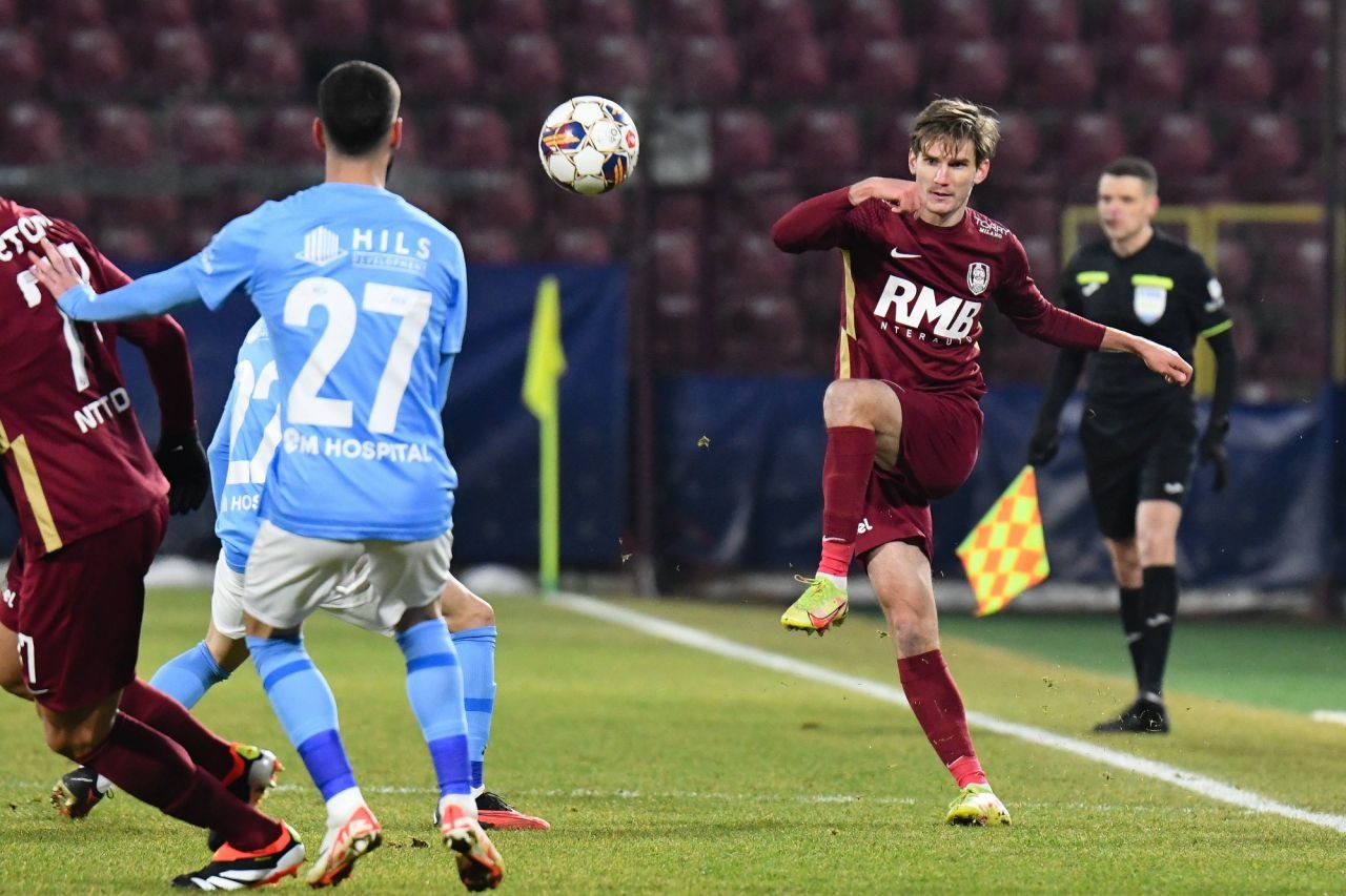 Fostul fundaș de la CFR Cluj, decisiv pentru titlu! Assist în minutul 90+5 în derby