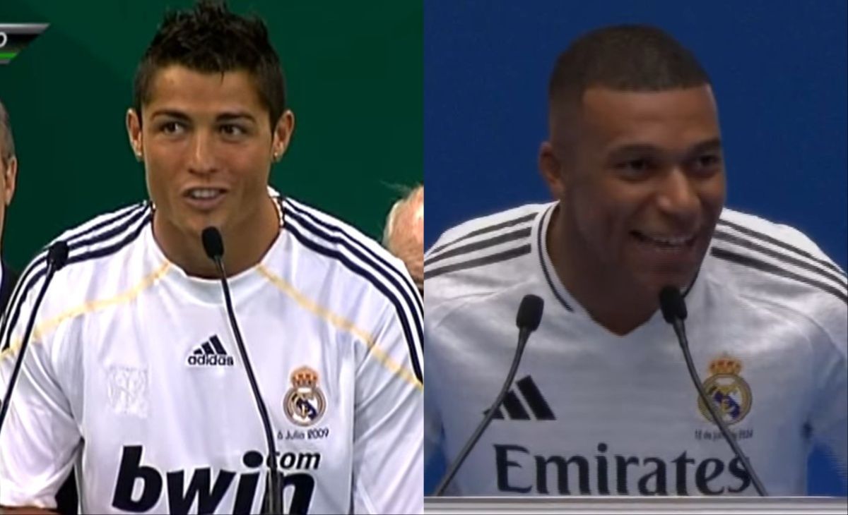 Kylian Mbappe l-a imitat pe idolul Cristiano Ronaldo: