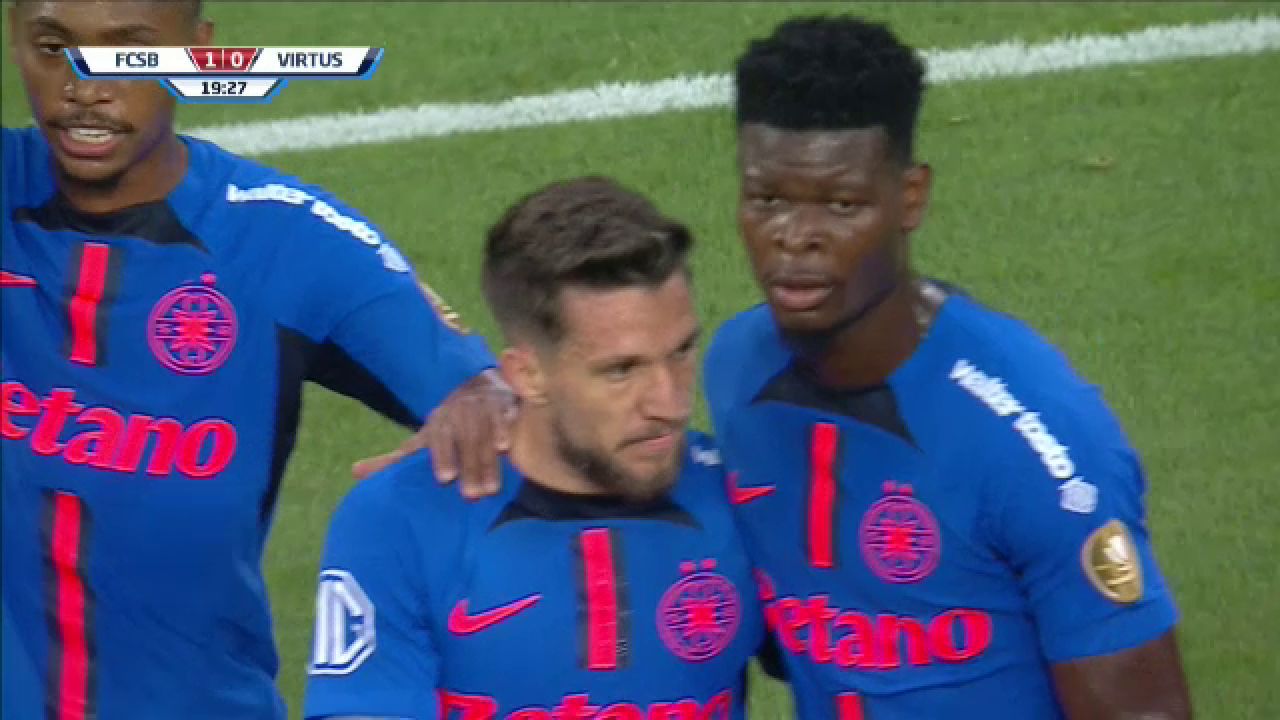 FCSB - Virtus 4-0 | Obiectiv îndeplinit pentru campioana României. Urmează dubla de foc cu Maccabi Tel Aviv_5