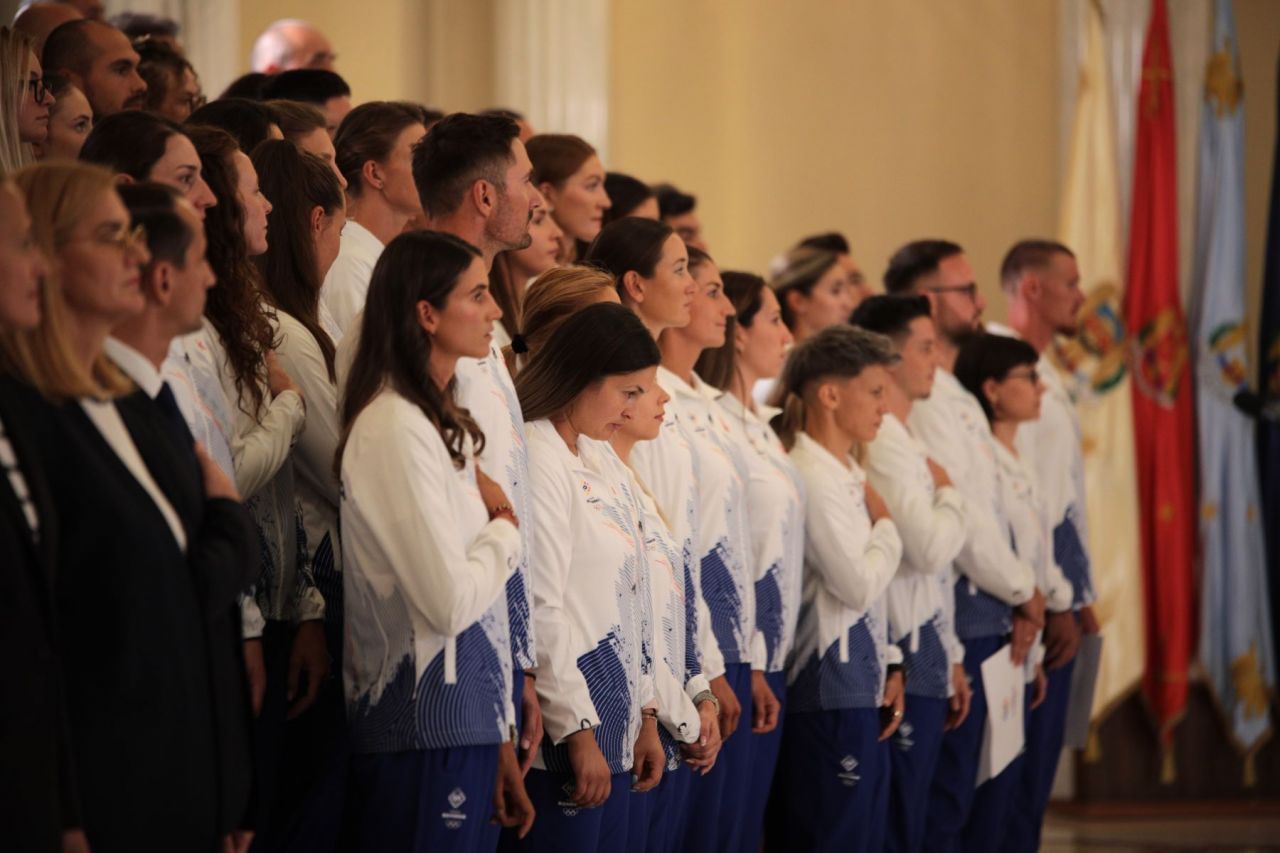 Căldura președintelui i-a sufocat pe sportivi. De ce li s-au tăiat picioarele olimpicilor care s-au întâlnit cu Klaus Iohannis_14