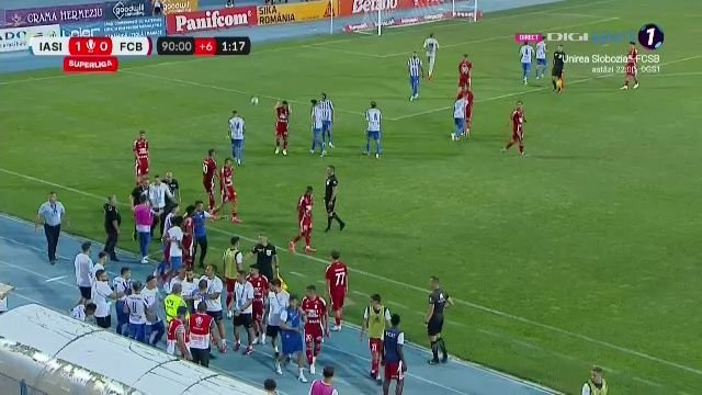 Aproape de bătaie la Poli Iași - FC Botoșani! Tony, îmbrâncit de Țigănașu, care a fost iertat de eliminare_14