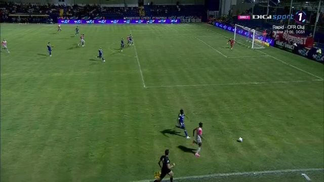 Penalty bizar primit de FCSB în meciul cu Unirea Slobozia: 