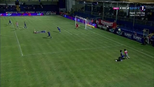 Penalty bizar primit de FCSB în meciul cu Unirea Slobozia: 