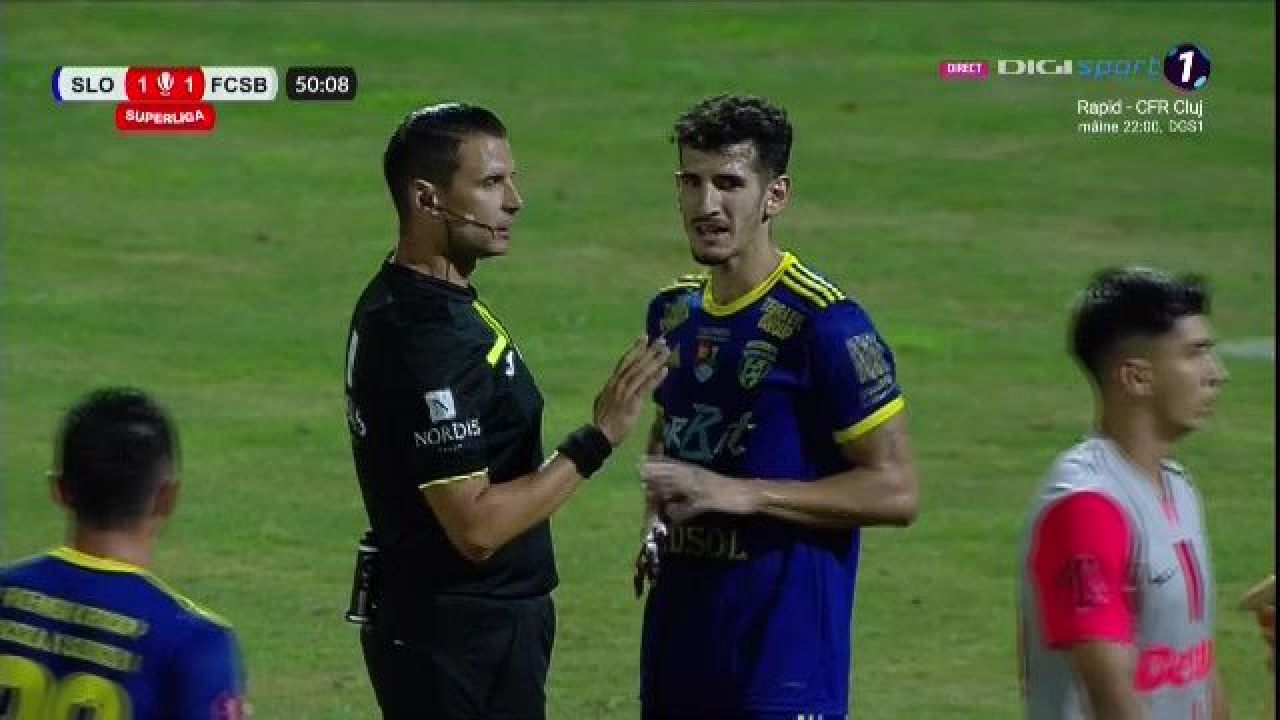 A fost sau nu penalty pentru FCSB? Experții au căzut de acord după meciul cu Unirea Slobozia_2