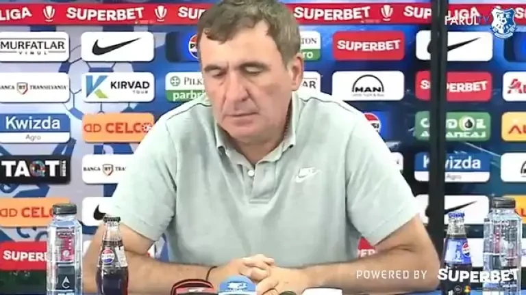 Conferință de presă Gică Hagi înainte de Oțelul Galați - Farul Constanța (20.07.2024)