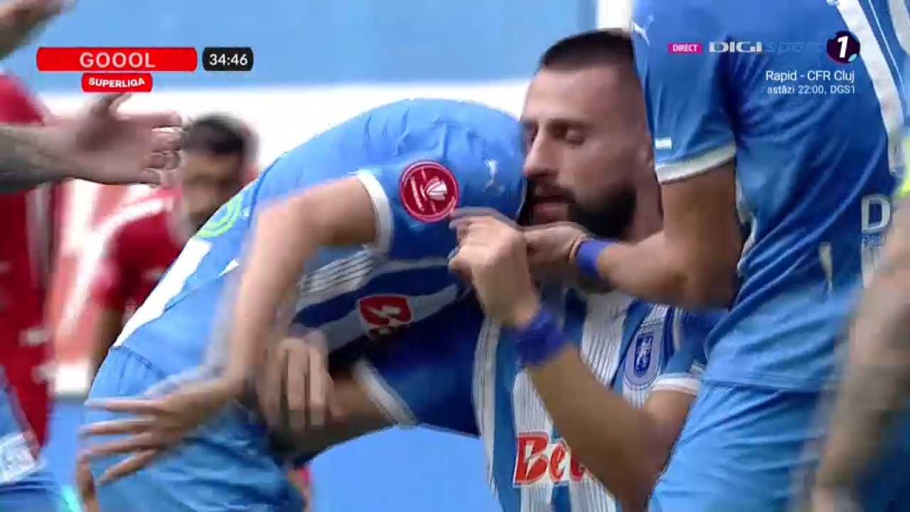 Universitatea Craiova – UTA Arad 4-2 | Oltenii obțin prima victorie în campionat și sunt lideri, provizoriu, în Superligă_4