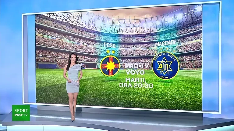 FCSB speră să joace cu tribunele pline împotriva lui Maccabi Tel Aviv