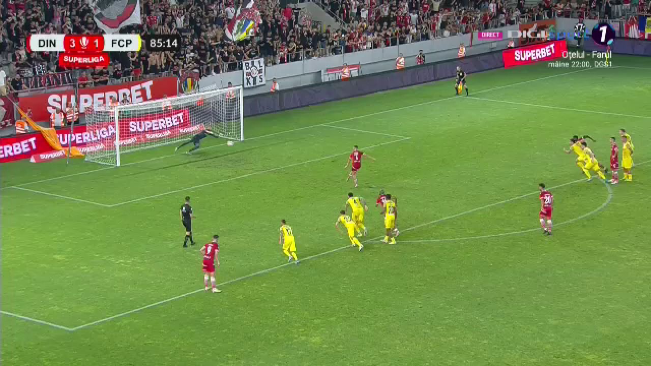Dinamo - Petrolul 4-1! Victorie categorică obținută de